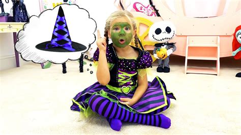 Diana chooses a halloween costume - YouTube