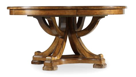 Hooker Furniture Dining Room Tynecastle Round Pedestal Dining Table ...