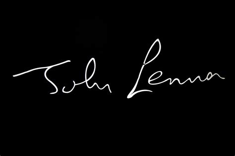 John Lennon Signature Free Stock Photo - Public Domain Pictures