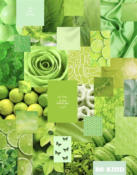 Lime green collage!💚🍀🌿🌱🍏 | Lime green wallpaper, Green aesthetic, Green wallpaper