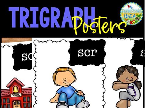 Trigraph Posters | Teaching Resources