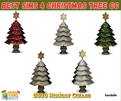 21+ Jolly Sims 4 Christmas Tree Cc (Lights, Ornaments, Spruce, Fir ...