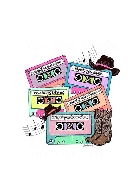 NEON MIXTAPE PNG - Etsy