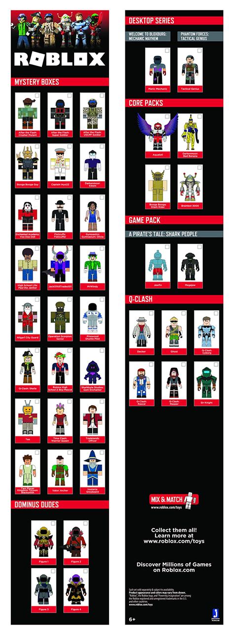 Roblox Toys Series Checklist | ubicaciondepersonas.cdmx.gob.mx