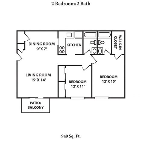 2-Bedroom Apartments in Blue Ash, OH | Fox Run Apartments