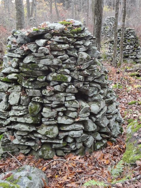 Rock Piles: Rock piles from Middle Smithfield Township