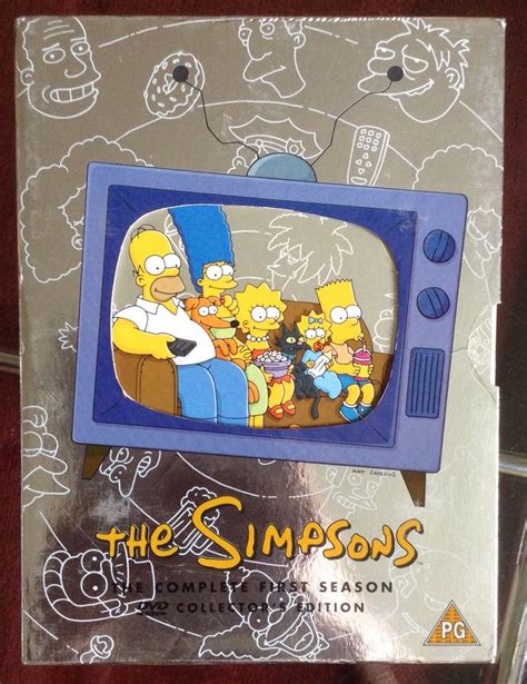 the simpsons television program is on display