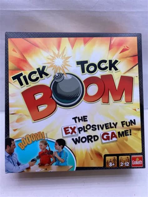 TICK TOCK BOOM Family Fun - The Explosively Fun Word Game 2-12 Players ...