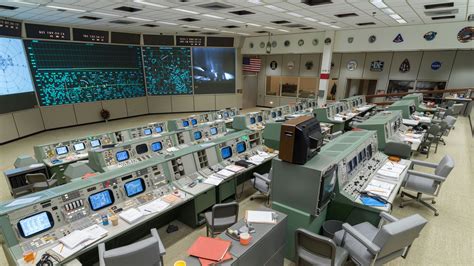 Nasa Apollo Program Mission Control Layout