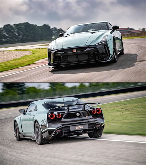 Production 2020 Nissan GT-R 50 by Italdesign Makes Track Debut, Costs $1-Million - TechEBlog