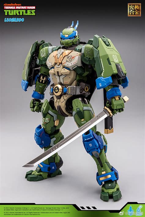 Heat Boys Debuts Mecha Teenage Mutant Ninja Turtles Leonardo Figure