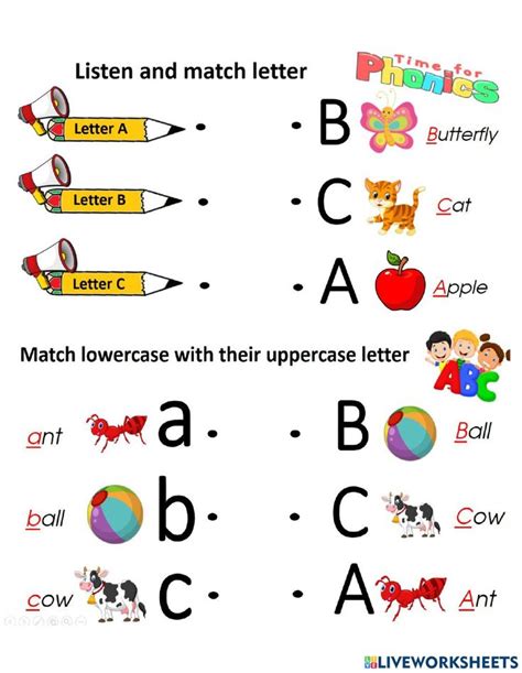 Phonic abc worksheet | Abc worksheets, Tricky words, Phonics