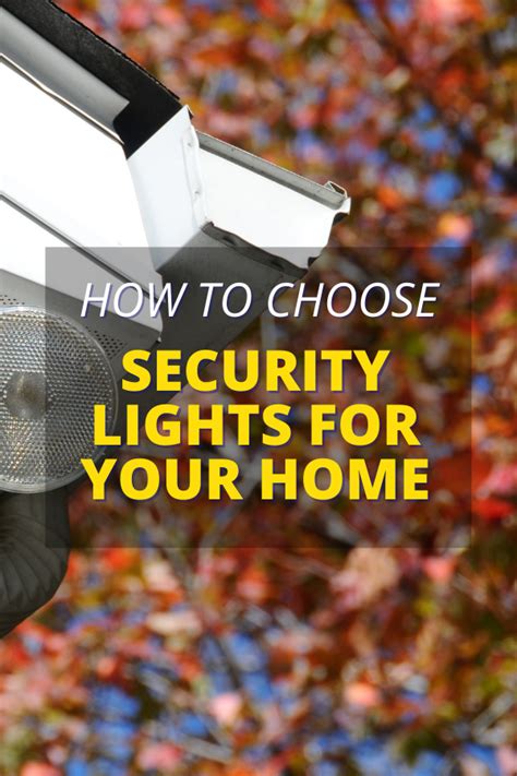 A Buyer’s Guide: How to Choose Security Lights for Your Home in 2021 | Security lights, Outdoor ...