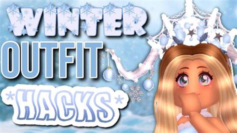 ROYALE HIGH WINTER OUTFIT HACKS! *Super Cute!* 2020 in 2024 | Winter ...