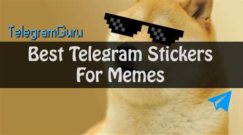 Best Telegram Meme Stickers Packs For 2021 - TelegramGuru