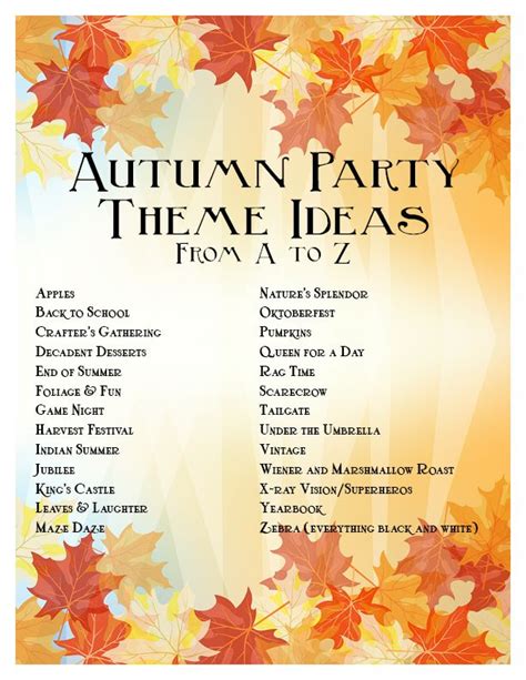 Fall Party Ideas | Savvy Entertaining