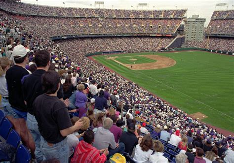 When the Broncos' Mile High Stadium floated on water