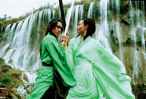 Broken Sword (Tony Leung Chiu Wai) & Flying Snow (Maggie Cheung) 'Hero' 2002. Costumes designed ...