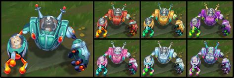 Blitzcrank Custom Skins