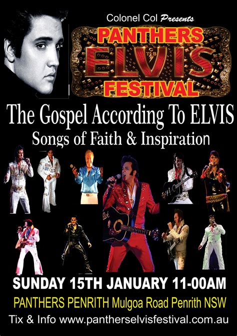 The Gospel According to Elvis - Panthers International Elvis Festival