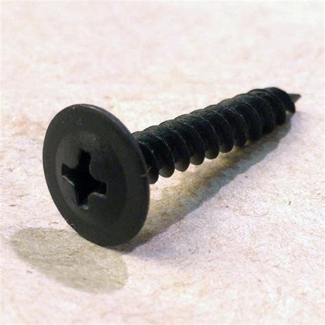 Metal Screws - Phillips Modified Truss Head #8 x 1" Black Self Piercing ...