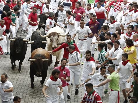 Fotogalería: segundo día del Festival San Fermín en Pamplona.