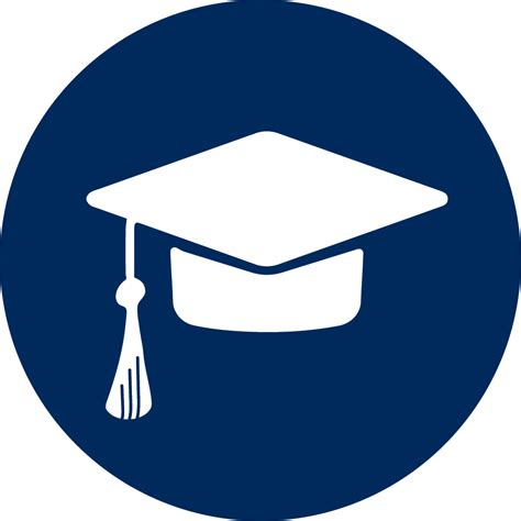 Download Graduate School Icon - University Icon Blue PNG Image with No Background - PNGkey.com