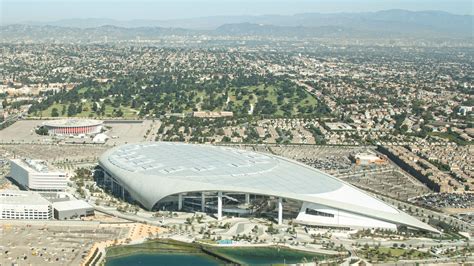 Sofi Stadium Aerial View