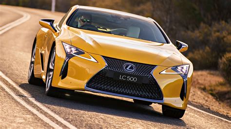 News - Lexus Unveils Special Yellow LC Coupes For AU