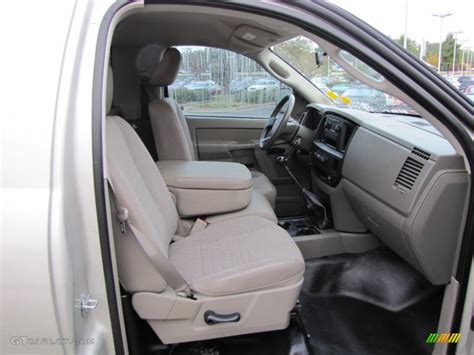 Medium Slate Gray Interior 2008 Dodge Ram 1500 ST Regular Cab Photo ...