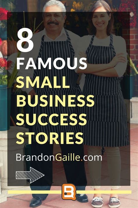 8 Famous Small Business Success Stories | Small business success, Success business, Success stories