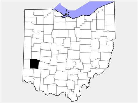 Montgomery County, OH - Geographic Facts & Maps - MapSof.net