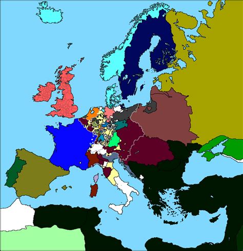 Europe 1740 by Communistserbia on DeviantArt