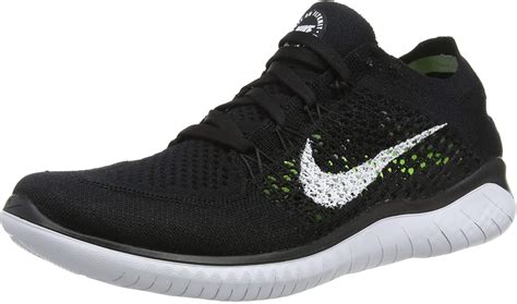 Amazon.com | Nike WMNS Free Rn Flyknit 2018 Womens 942839-001 Size 5 ...