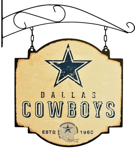 Dallas Cowboys Vintage Tavern Sign | Dallas cowboys, Cowboys, Nfl ...