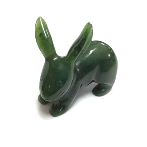 2" JADE RABBIT | Jade City Jade Store | Cassiar Mountain BC