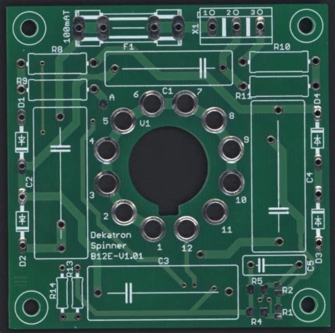 B12E Dekatron-Spinner with Dekatron tube