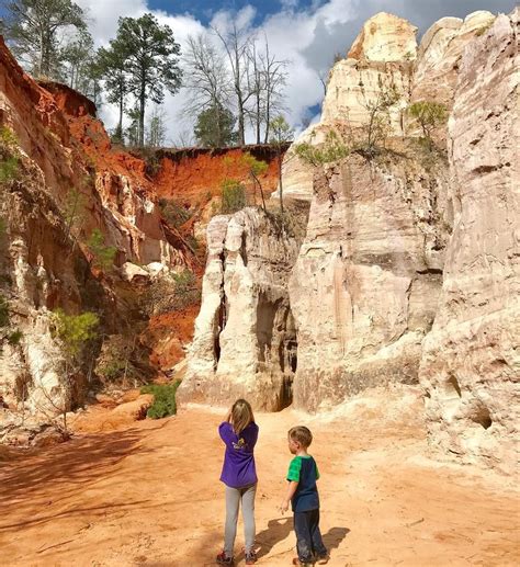 Exploring Georgia's "Little Grand Canyon" | Acadia national park camping, Camping locations ...