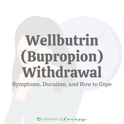 Wellbutrin Withdrawal: Symptoms, Timeline & Strategies for Relief