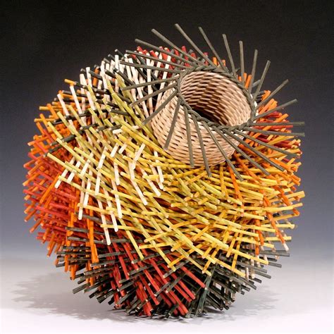 Contemporary Basketry - Kari Lønning. | Weaving art, Contemporary ...