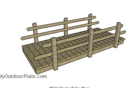 Outdoor Wood Garden Bridge Plans - Garden Design Ideas