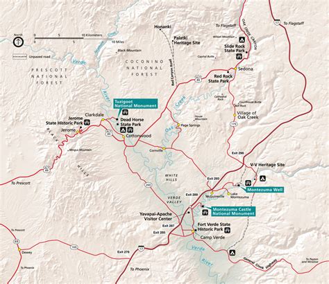 Maps - Tuzigoot National Monument (U.S. National Park Service)