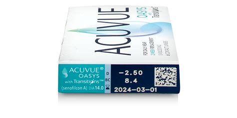 Acuvue Oasys® with Transitions™, 6 pack | ContactsDirect®