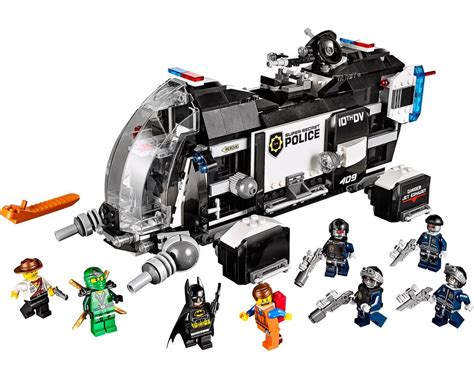 LEGO Set 70815-1 Super Secret Police Dropship (2014 The LEGO Movie) | Rebrickable - Build with LEGO