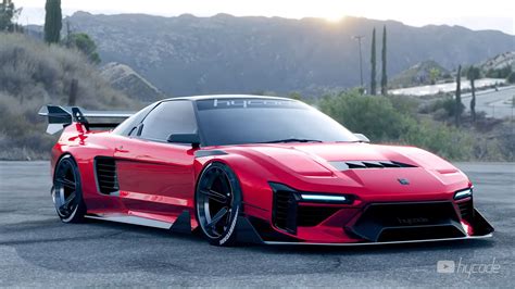 Honda NSX Custom Wide Body Kit by Hycade Buy with delivery ...