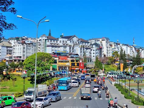 Da Lat city packed with visitors celebrating Lunar New Year holiday