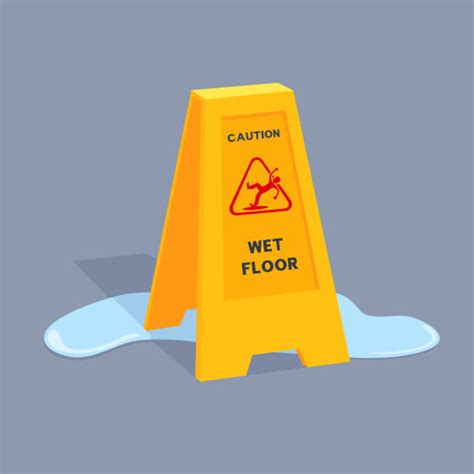 Wet Floor Sign Clipart Png