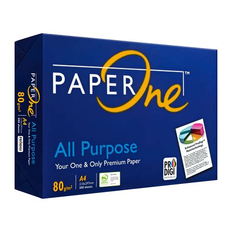 Paper One A4 Paper 80gsm – L & L Sationery