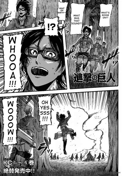 Hanji Zoe Hange Manga Panels