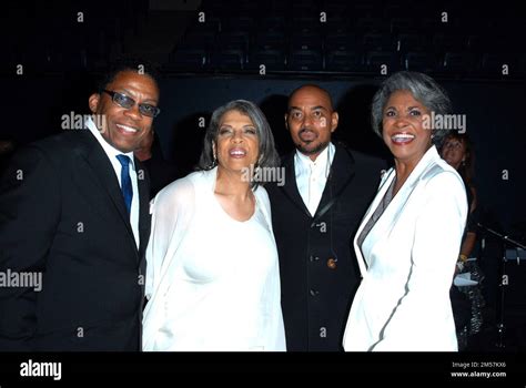 Herbie Hancock, Patti Austin, James Ingram & Nancy Wilson backstage at ...